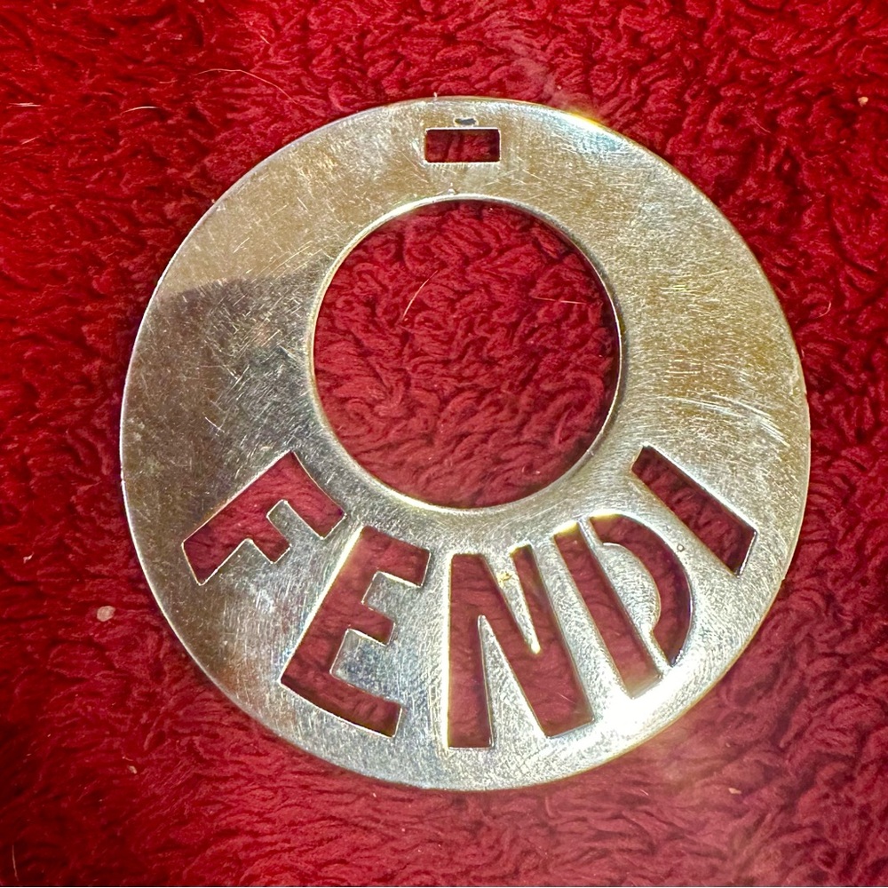 💜Authentic Fendi Logo Charm Hardware